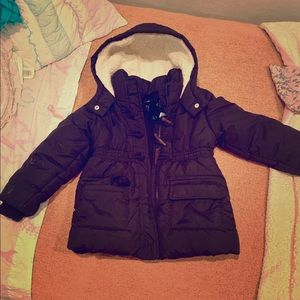Gorgeous warm girl’s Old navy snow coat, size 5t